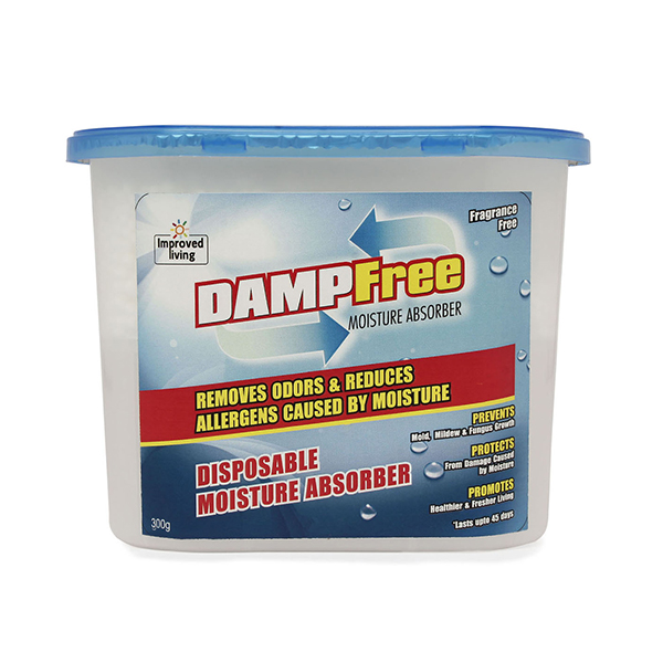 DAMPFREE DISPOSABLE MOISTURE ABSORBER -FRAGRANCE FREE